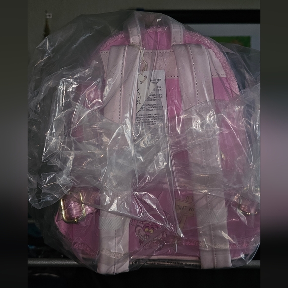 Loungefly Disney Parks Cheshire Cat Pink Backpack - Picture 2 of 2
